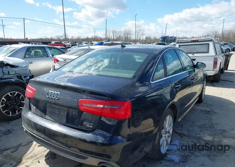 2012 Audi A6 3.0 Premium z USA, uszkodzony, nr VIN WAUHGAFC0CN083763